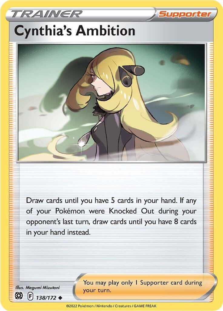 Cynthia's Ambition SWSH09 - 138/172