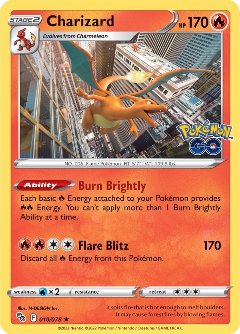 Charizard PGO - 010/078