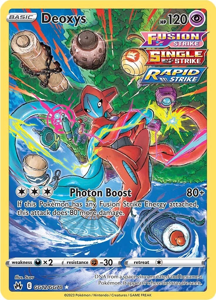 Deoxys CRZ:GG - GG12/GG70