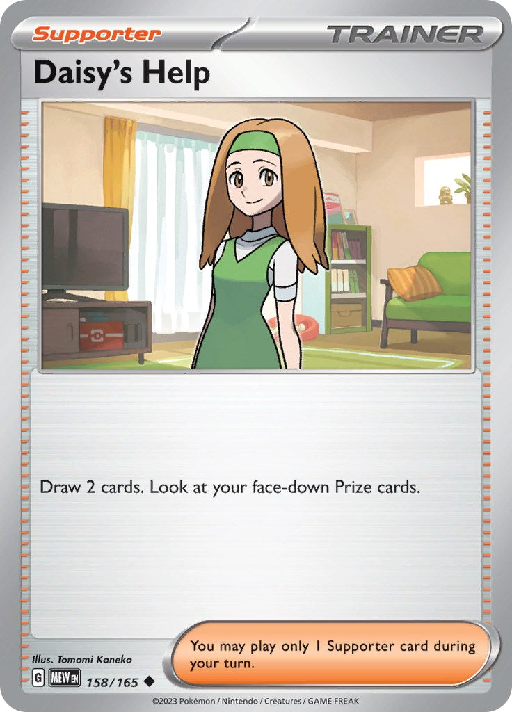 Daisy's Help - 158/165 MEW - 158/165