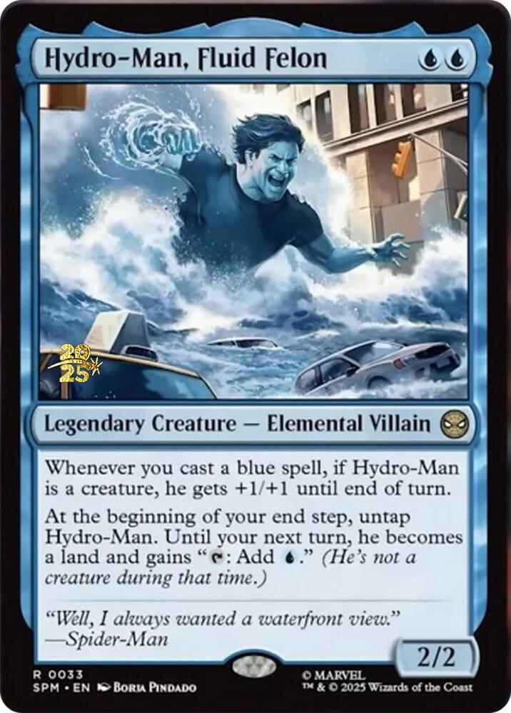 Hydro-Man, Fluid Felon PRE - 33