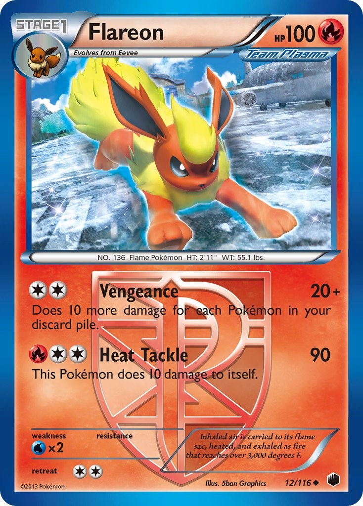 Flareon (Team Plasma) PLF - 12/116