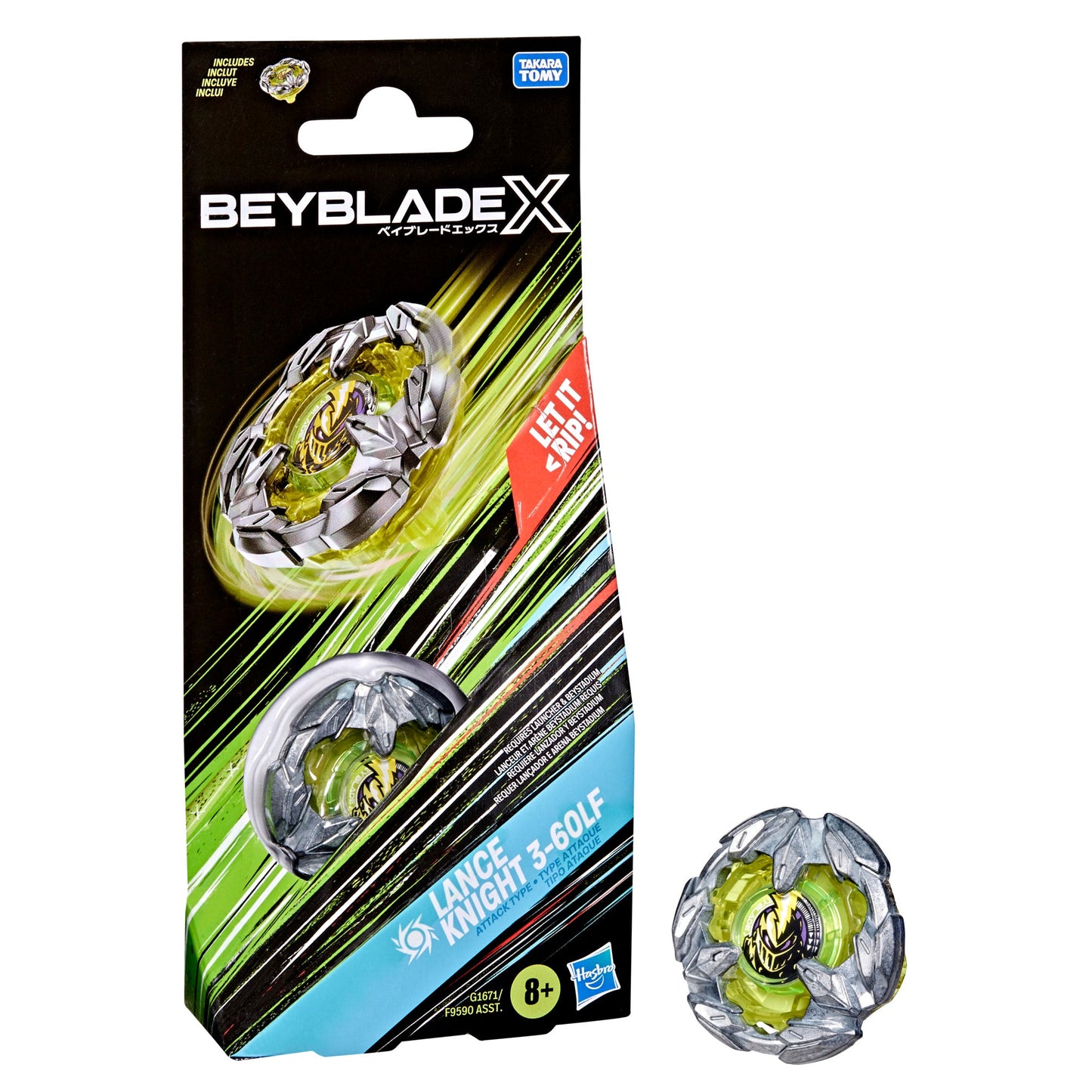 Beyblade X Lance Knight 3-60LF Booster Pack