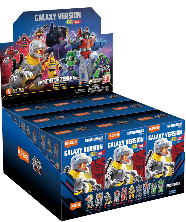 Blokees - Transformers Galaxy Version 02 - SOS - Set of 9