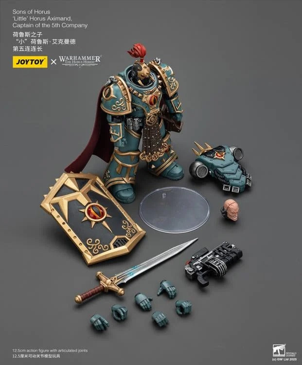 JoyToy - Warhammer 40K - Sons of Horus - Little Horus Aximand Captain of the 5th Company