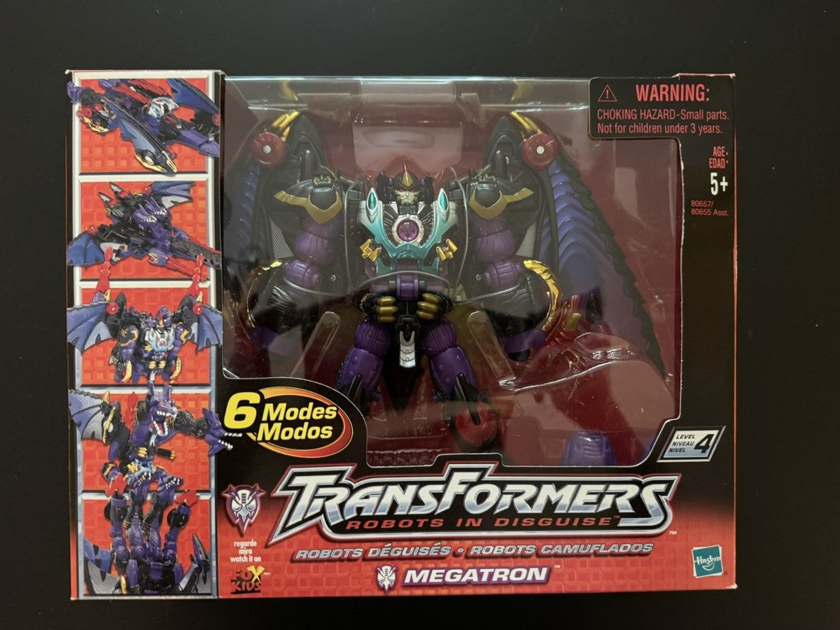 Hasbro Transformers Robots in Disguise MEGATRON (Sub-Par Packaging)