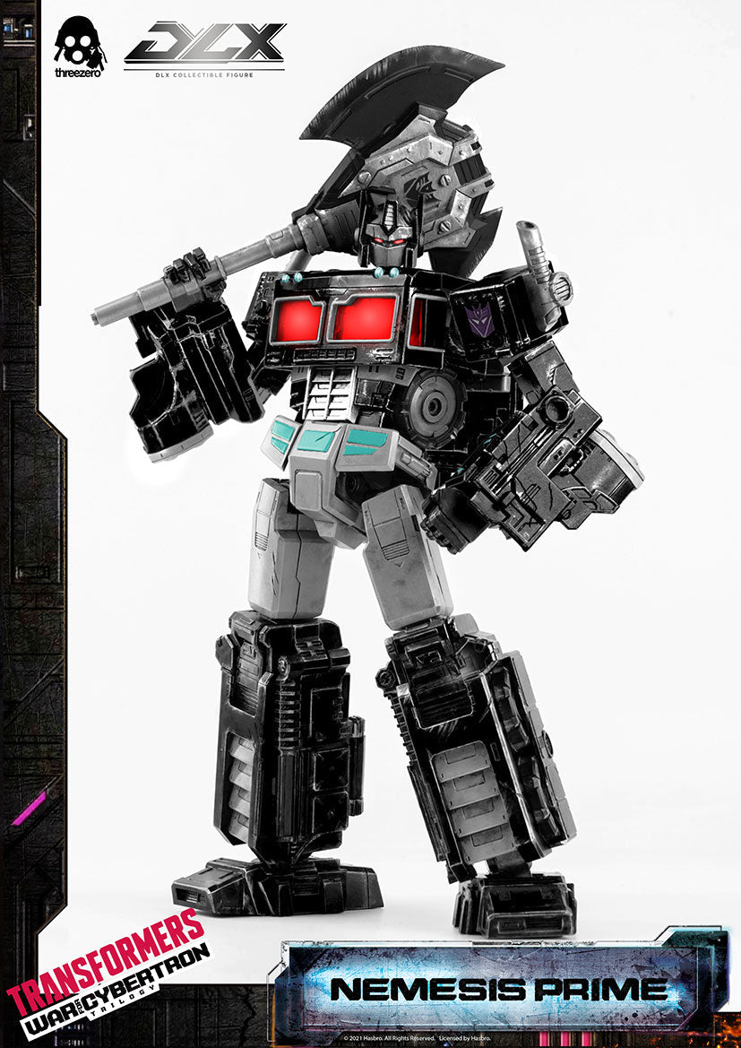 DLX Nemesis Prime Transformers: War For Cybertron Trilogy DLX Collectible Series