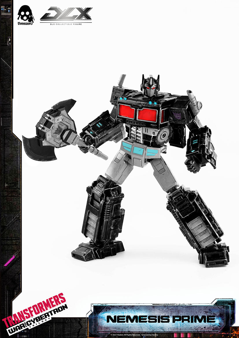 DLX Nemesis Prime Transformers: War For Cybertron Trilogy DLX Collectible Series