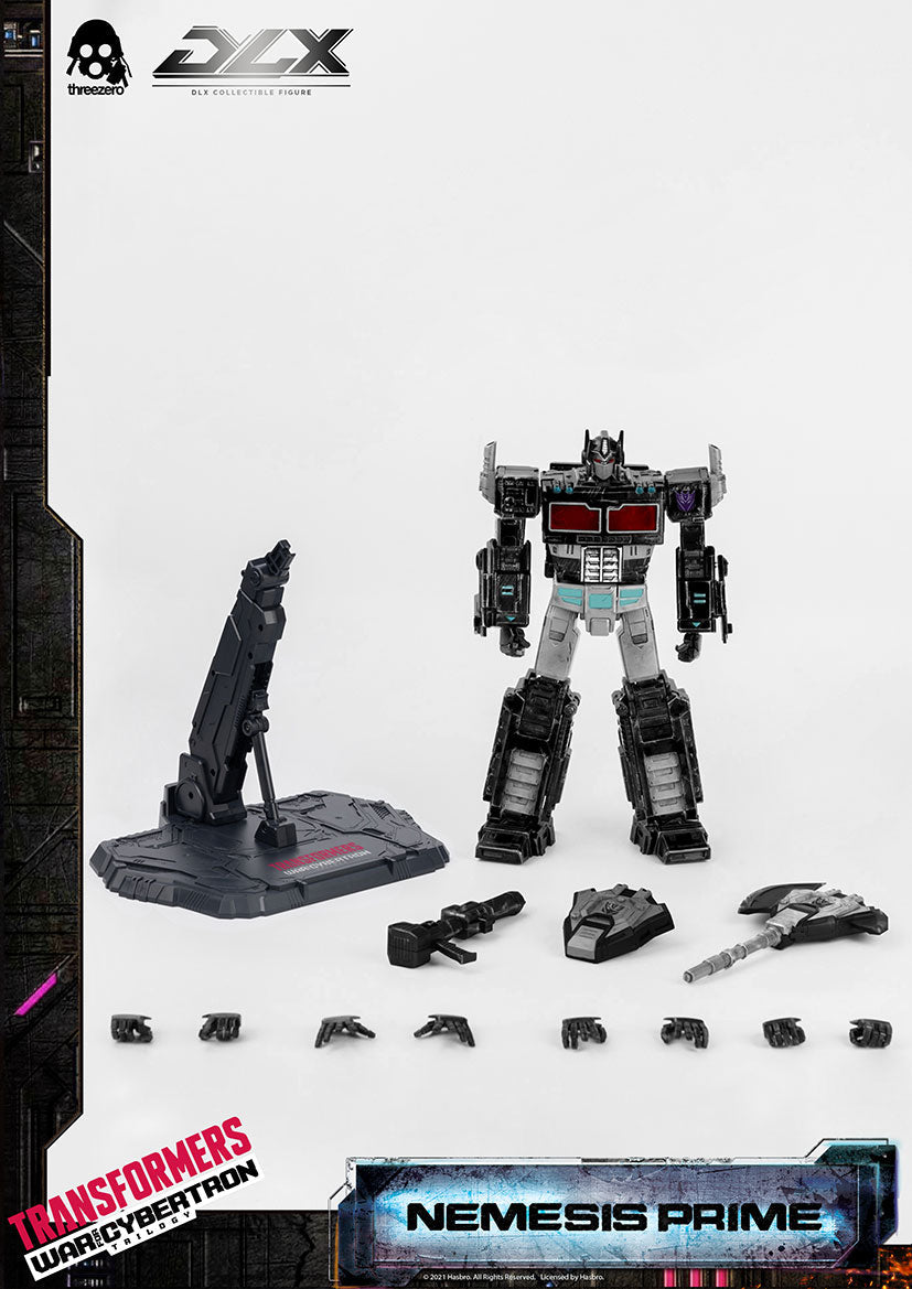 DLX Nemesis Prime Transformers: War For Cybertron Trilogy DLX Collectible Series