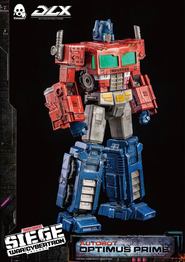 DLX Optimus Prime Transformers: War for Cybertron Trilogy Collectible (Substandard Packaging)