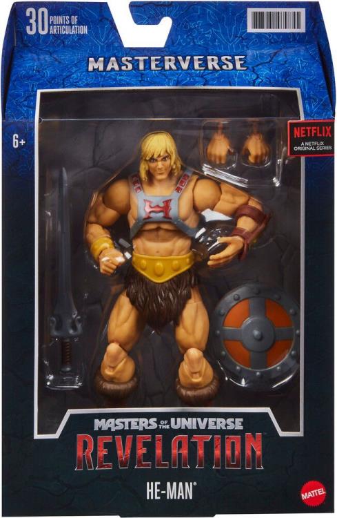 He man Masters of the Universe: Revelation Masterverse He-Man MOTU