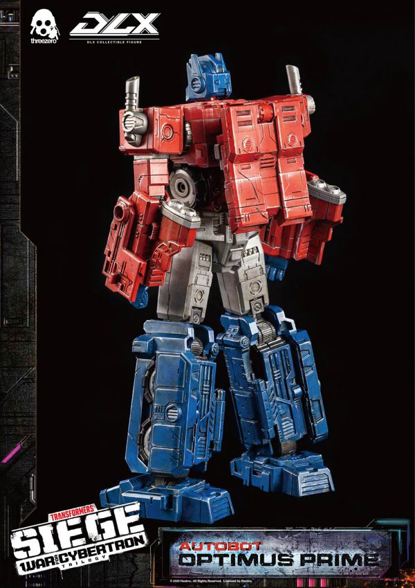 DLX Optimus Prime Transformers: War for Cybertron Trilogy Collectible (Substandard Packaging)