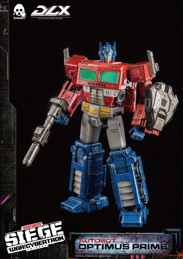DLX Optimus Prime Transformers: War for Cybertron Trilogy Collectible (Substandard Packaging)