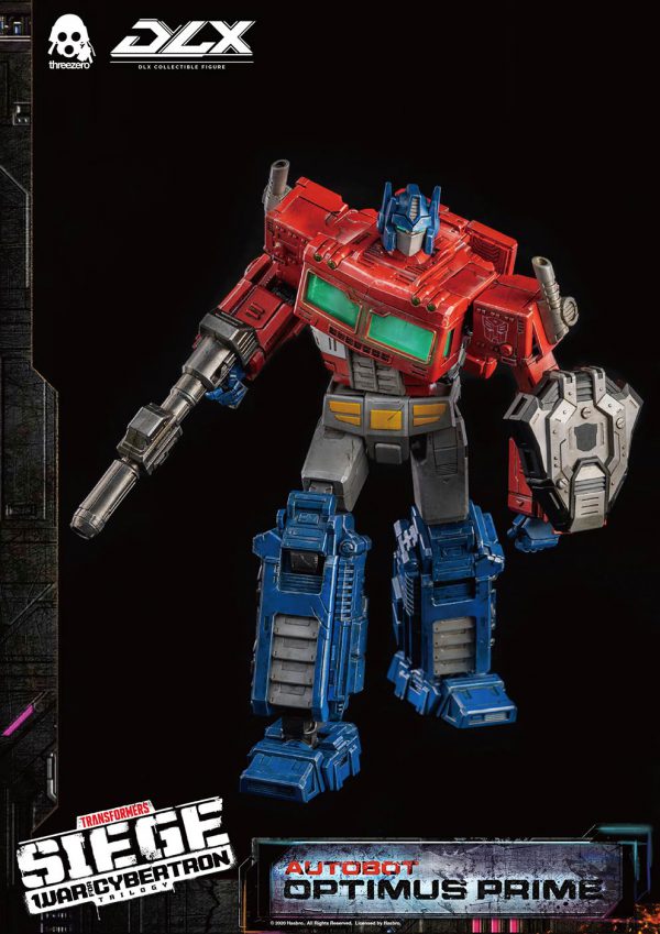 DLX Optimus Prime Transformers: War for Cybertron Trilogy Collectible (Substandard Packaging)