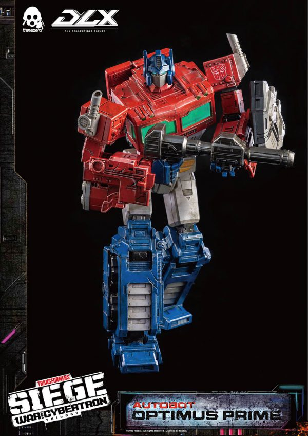 DLX Optimus Prime Transformers: War for Cybertron Trilogy Collectible (Substandard Packaging)
