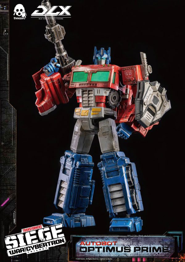 DLX Optimus Prime Transformers: War for Cybertron Trilogy Collectible (Substandard Packaging)