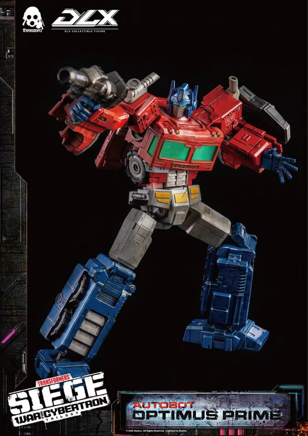 DLX Optimus Prime Transformers: War for Cybertron Trilogy Collectible (Substandard Packaging)