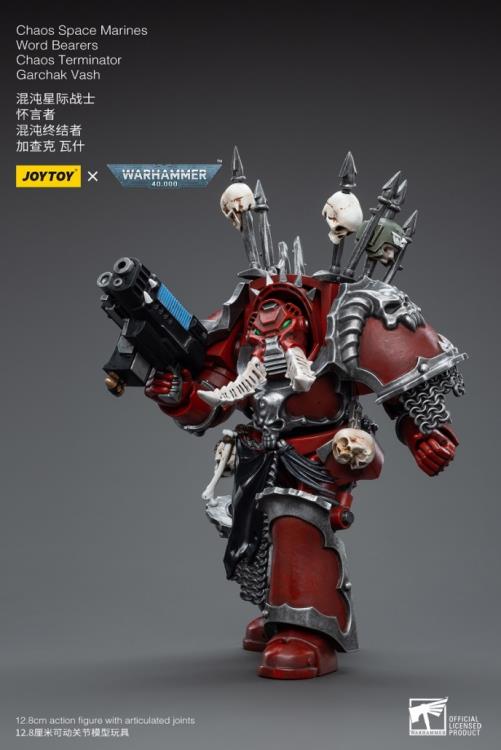 JoyToy - Warhammer 40k - Chaos - Word Bearers - Chaos Terminator Garchak Vash