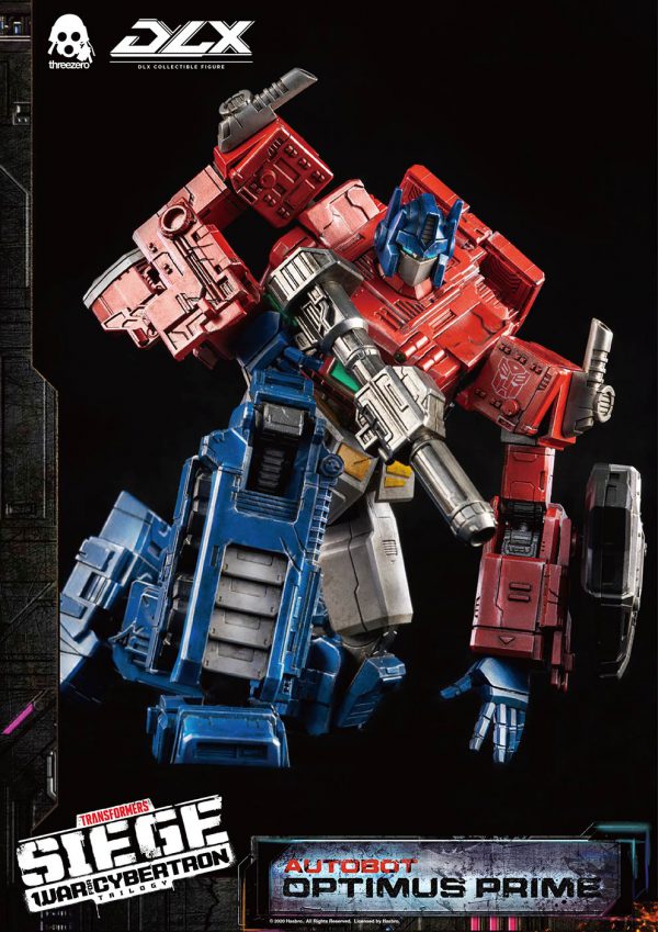 DLX Optimus Prime Transformers: War for Cybertron Trilogy Collectible (Substandard Packaging)