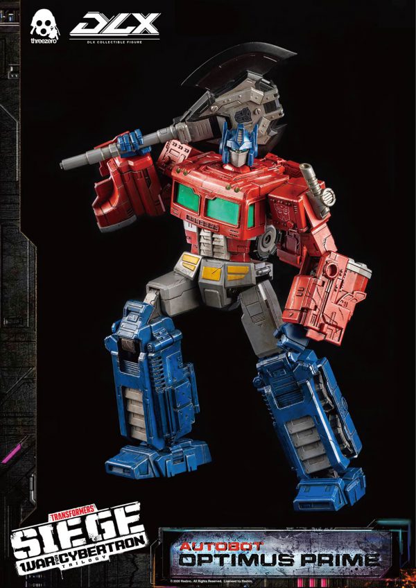 DLX Optimus Prime Transformers: War for Cybertron Trilogy Collectible (Substandard Packaging)