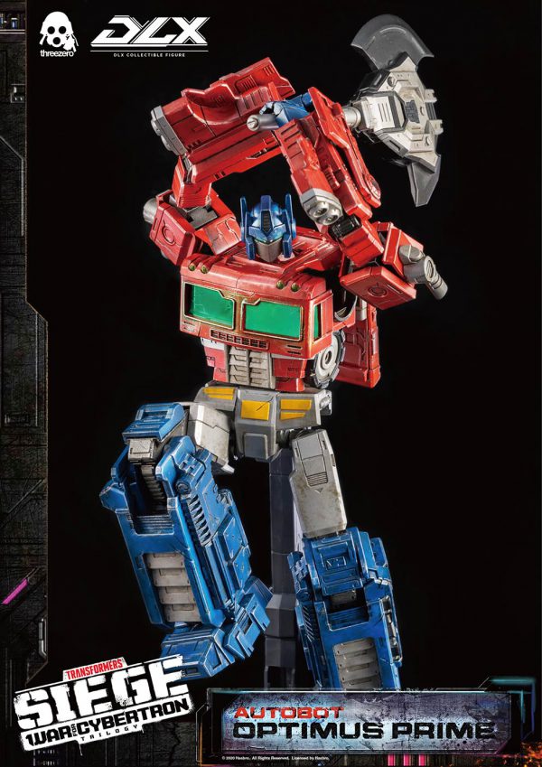 DLX Optimus Prime Transformers: War for Cybertron Trilogy Collectible (Substandard Packaging)