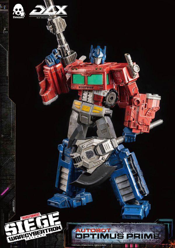 DLX Optimus Prime Transformers: War for Cybertron Trilogy Collectible (Substandard Packaging)