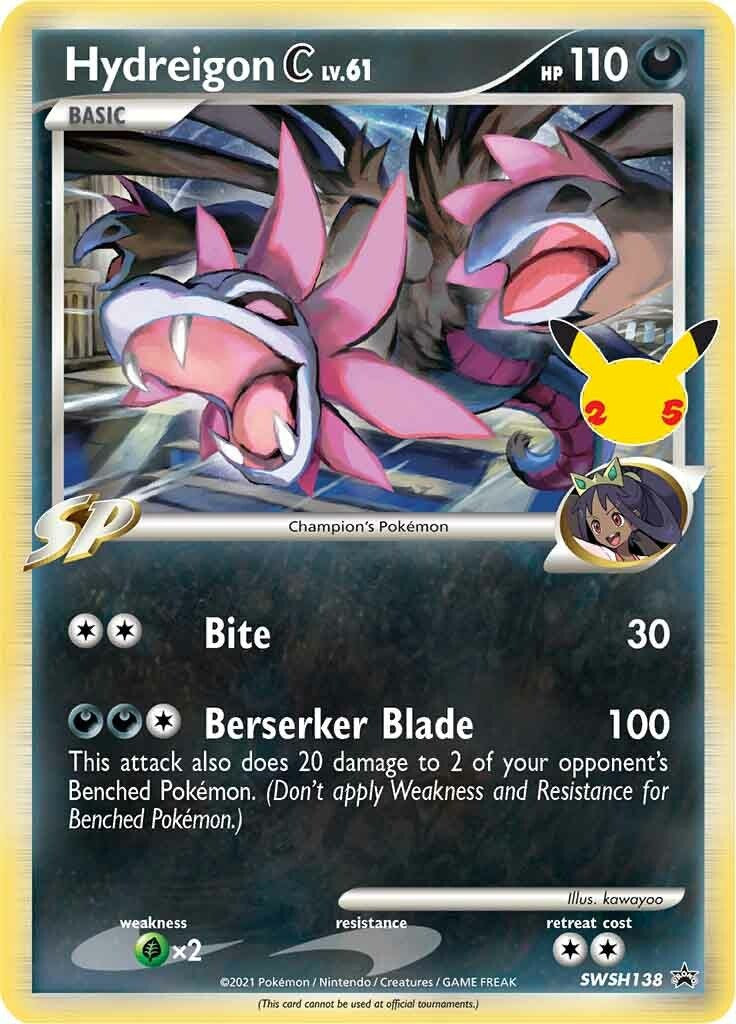 Hydreigon C lv.61 - SWSH138 SWSD - SWSH138