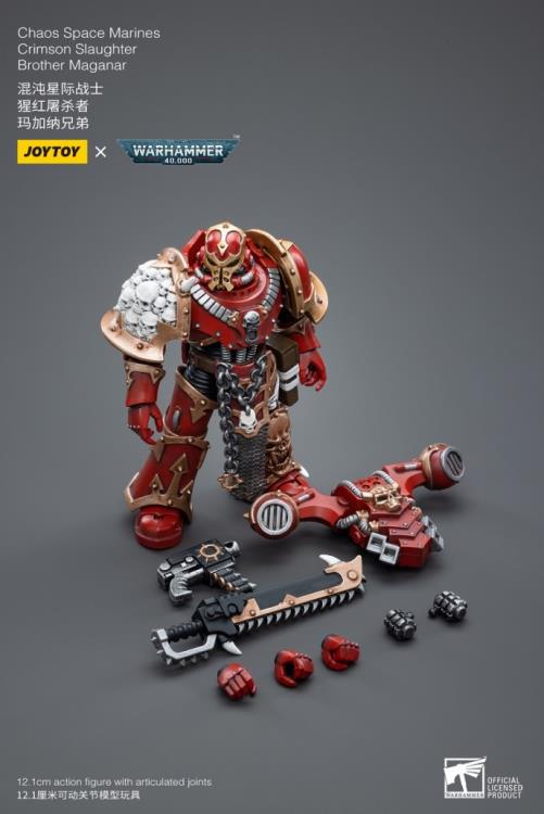 JoyToy - Warhammer 40K - Chaos - Crimson Slaughter - Brother Maganar