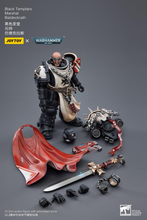 JoyToy - Warhammer 40K - Black Templars - Marshal Baldeckrath