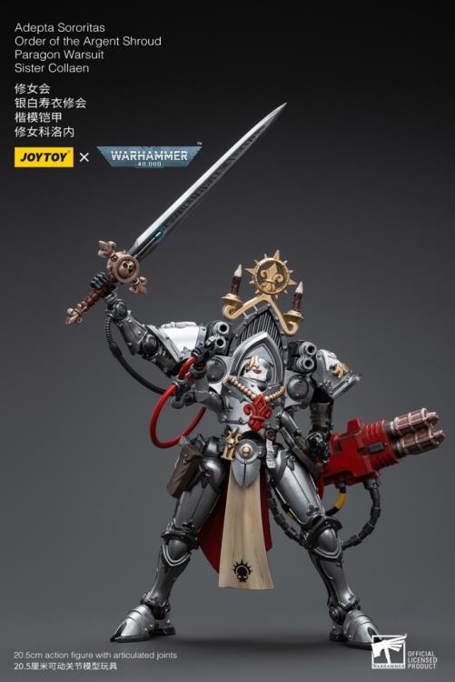 Joytoy - Warhammer 40k - Adepta Sororitas - Order of the Argent Shroud Paragon - Warsuit Sister Collaen