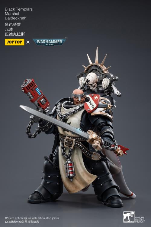 JoyToy - Warhammer 40K - Black Templars - Marshal Baldeckrath