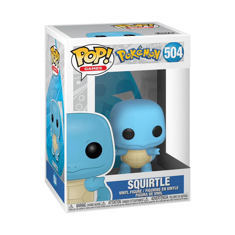Funko POP Games: Pokemon - Squirtle Vinyl Figure