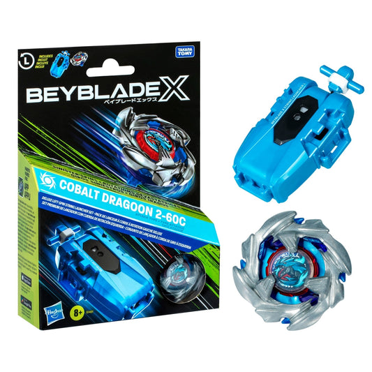 Beyblade X - Cobalt Dragoon 2-60C Launcher Set