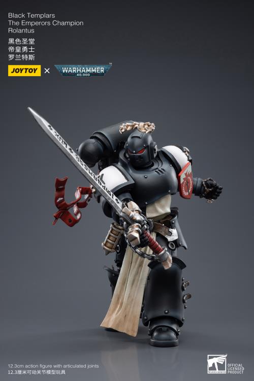 JoyToy - Warhammer 40K - Black Templars - The Emperor's Champion Rolantus