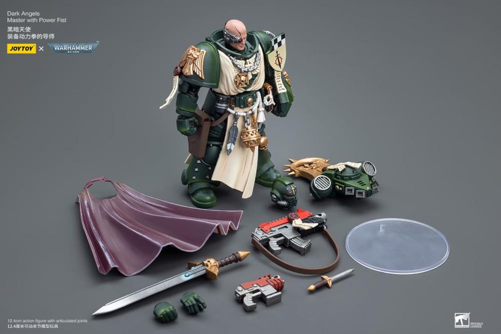 JoyToy - Warhammer 40K - Dark Angels - Master with Power Fist