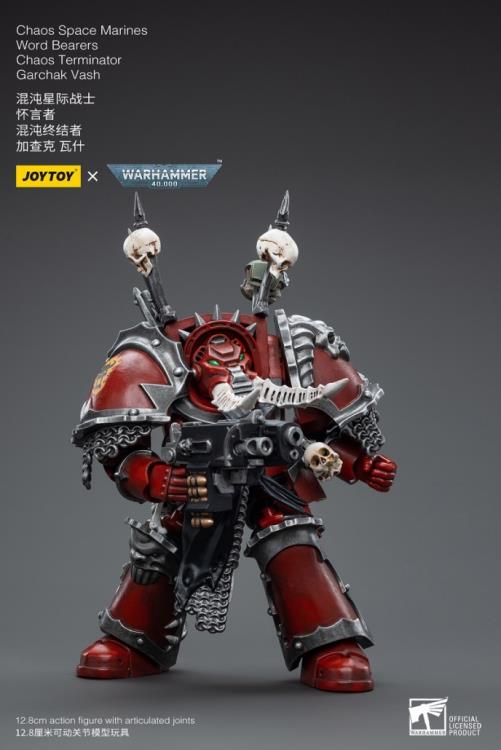 JoyToy - Warhammer 40k - Chaos - Word Bearers - Chaos Terminator Garchak Vash