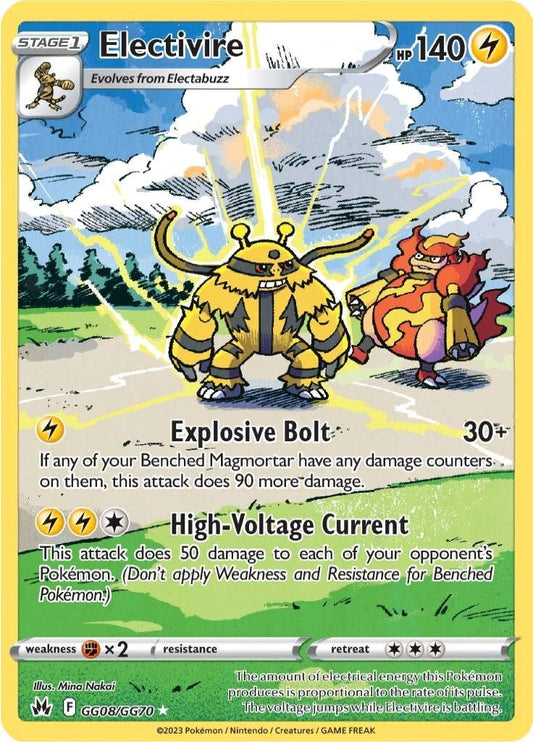 Electivire CRZ:GG - GG08/GG70