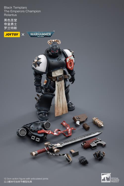 JoyToy - Warhammer 40K - Black Templars - The Emperor's Champion Rolantus