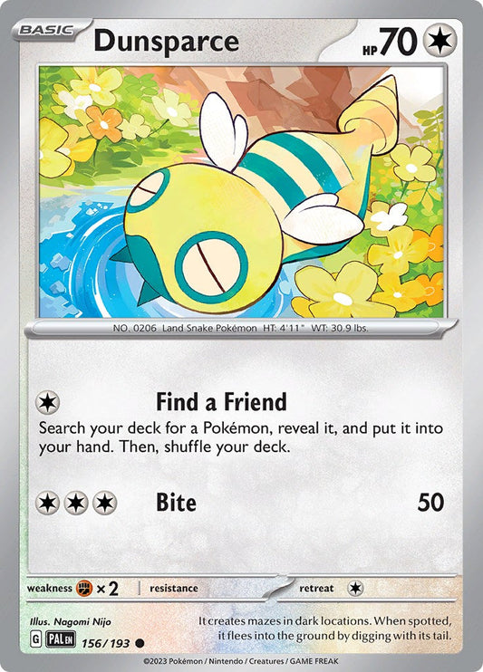 Dunsparce PAL - 156/193
