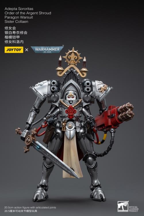 Joytoy - Warhammer 40k - Adepta Sororitas - Order of the Argent Shroud Paragon - Warsuit Sister Collaen
