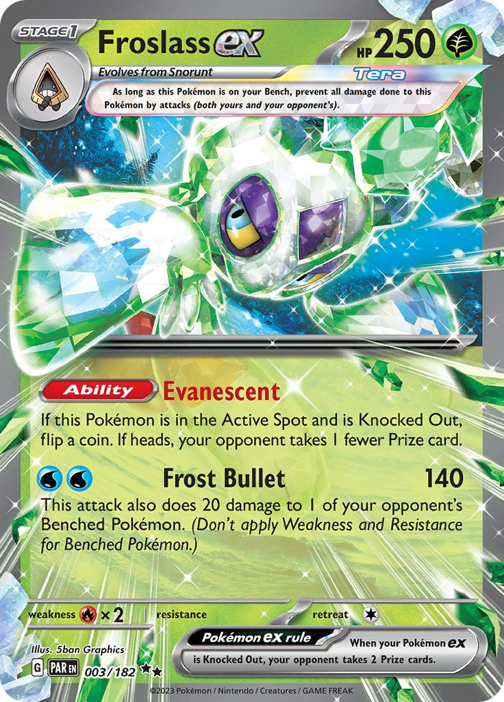 Froslass ex - 003/182 PAR - 003/182