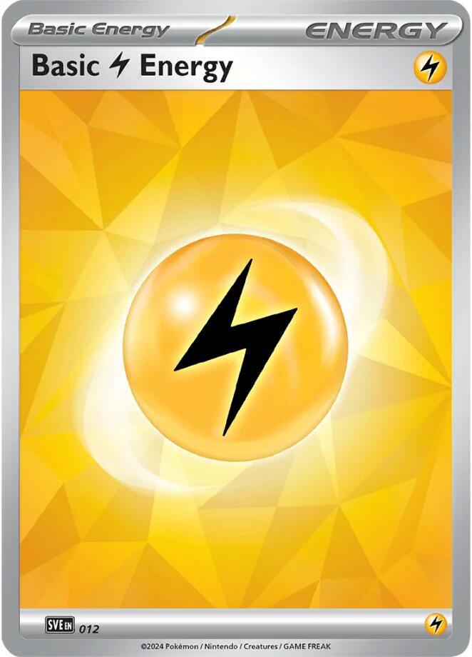 Basic Lightning Energy - 012 SVE - 012