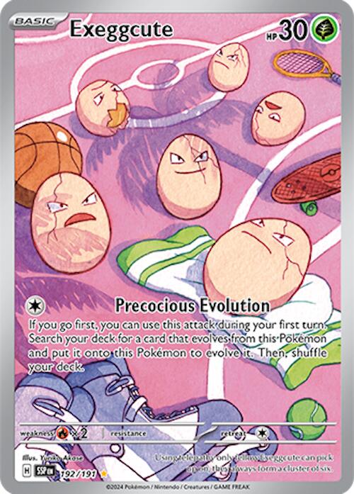 Exeggcute - 192/191 SSP - 192/191