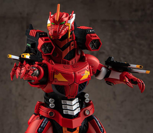 Aoshima Godzilla vs. Evangelion Type-3 Kiryu Kai EVA Unit-02 Color Ver.