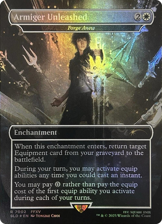 Armiger Unleashed - Forge Anew (Rainbow Foil) SLD - 7002