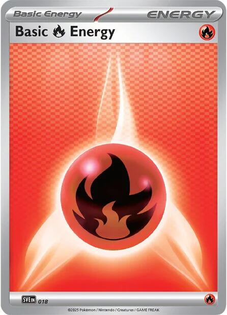 Basic Fire Energy - 018 SVE - 018