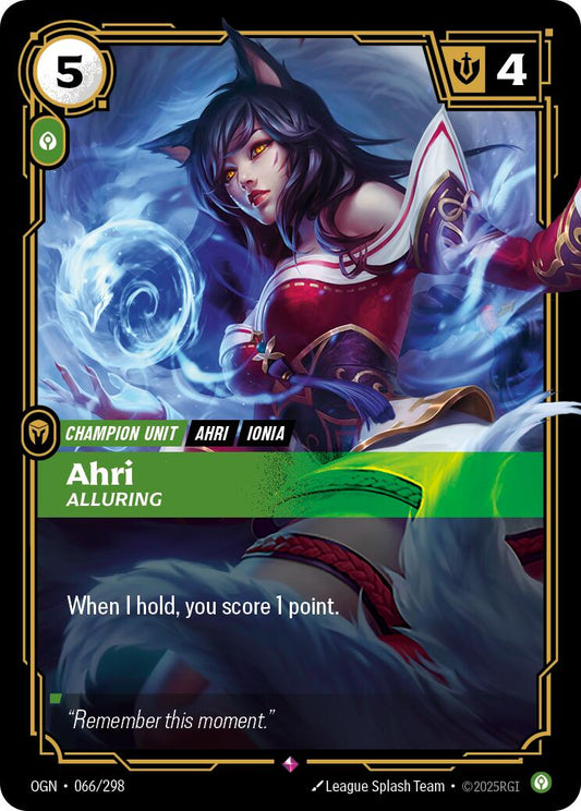 Ahri - Alluring OGN - 066/298