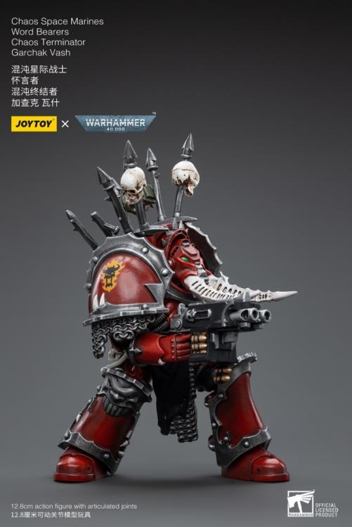 JoyToy - Warhammer 40k - Chaos - Word Bearers - Chaos Terminator Garchak Vash