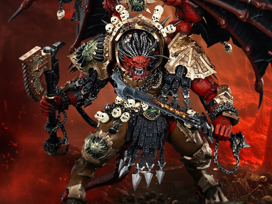 Joy Toy - Warhammer 40K - World Eaters - Angron, Daemon Primarch of Khorne 1/18 Scale Action Figure