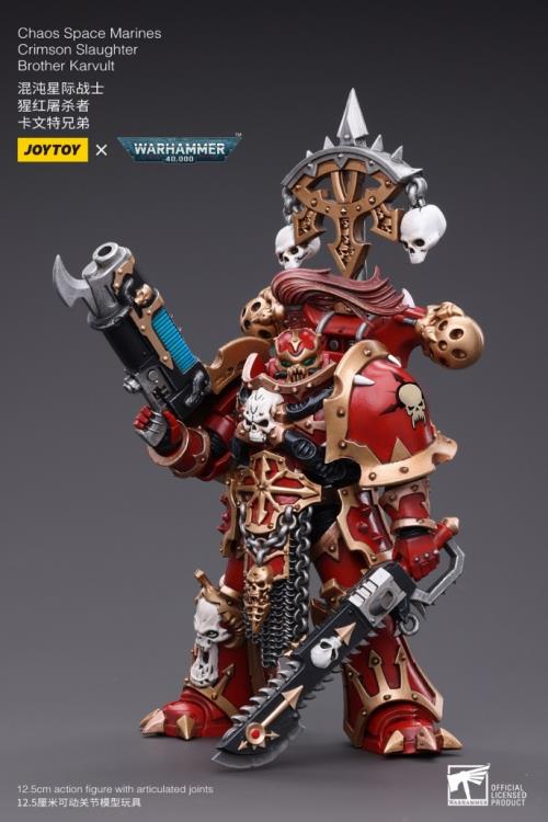 JoyToy - Warhammer 40K - Chaos - Crimson Slaughter - Brother Karvult